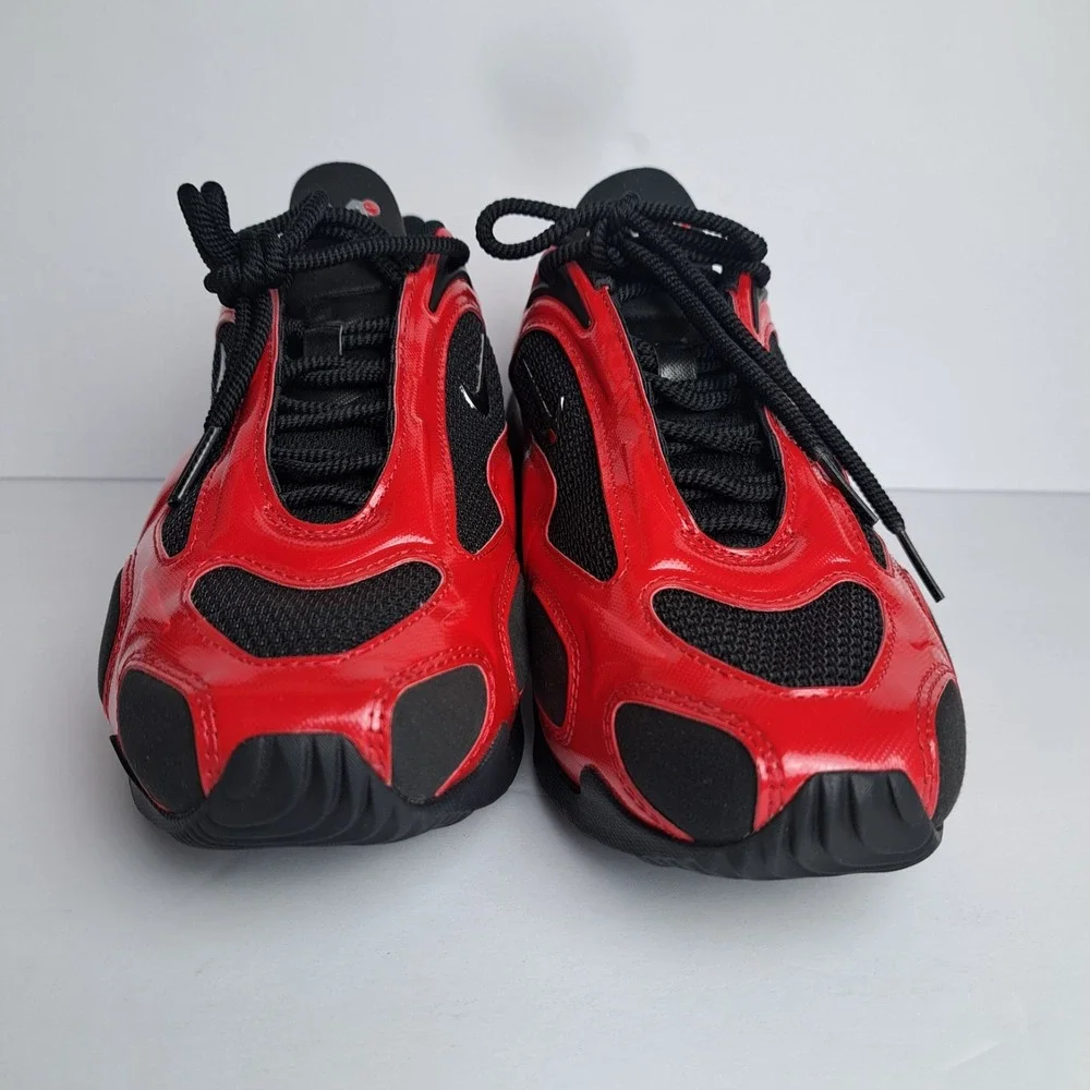 Nike Air Max Muse Womens Size 9.5University Red Metallic Silver Black FV1920 603